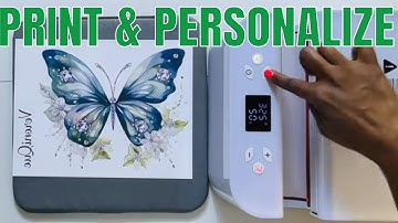 HOW TO PRINT & PERSONALIZE A 20 oz TUMBLER SUBLIMATION DESIGN FROM SILHOUETTE STUDIO #sublimation