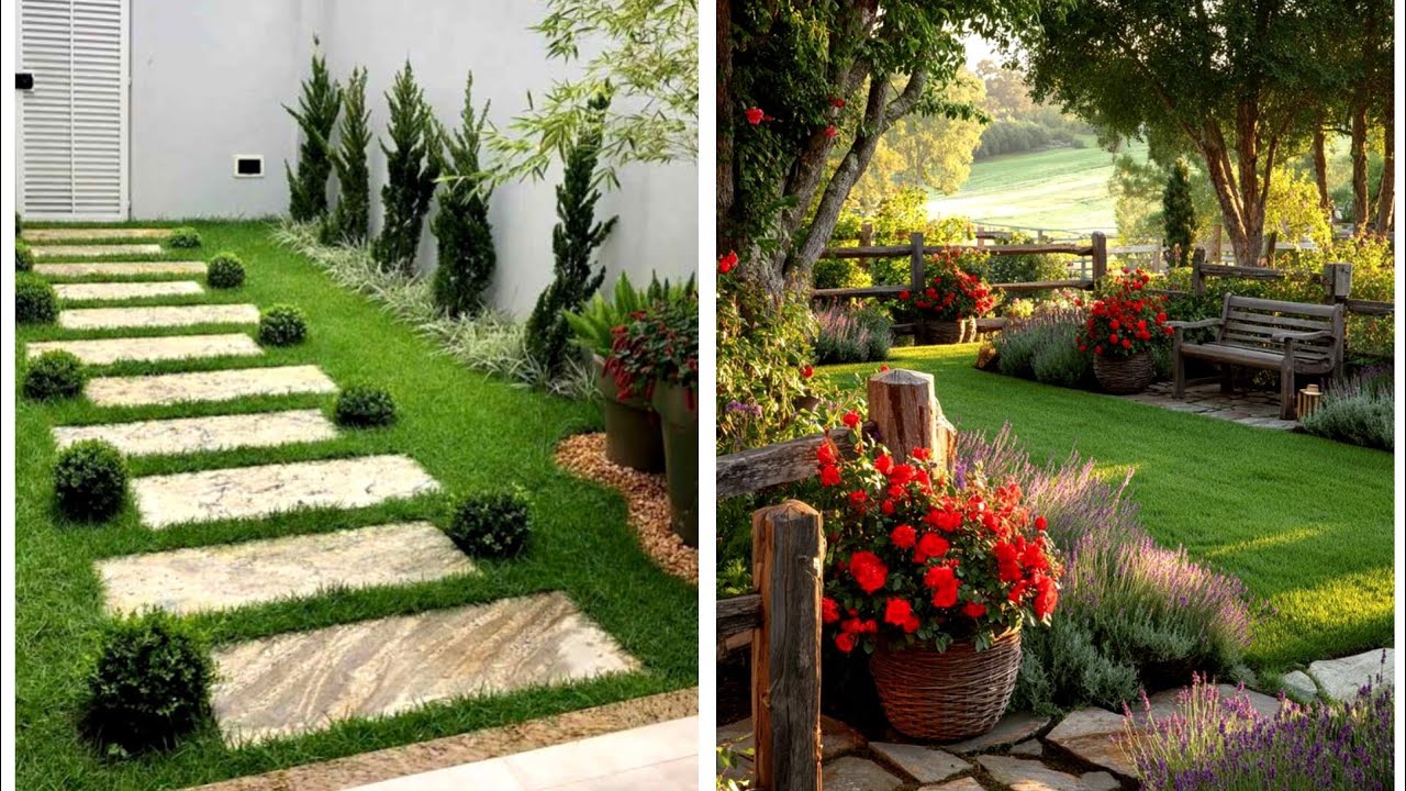 Transforming Outdoor Oasis:The Art of Beautiful Landscaping your Backyard/ Gardening ideas for home