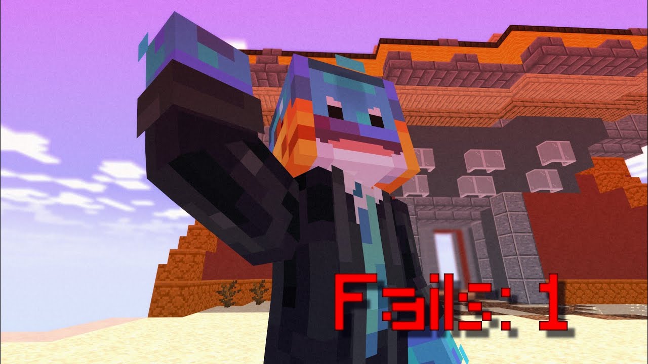 Minecraft (Hypixel) - Bed Wars Challenges (Protect the President) - Fails