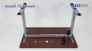 FlexiSpot Malaysia Value Height Adjustable Standing Desk EC1-Installation Guide
