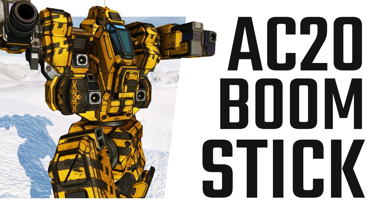 AC20 Boom Stick Blackjack Build Mechwarrior Online The Daily Dose