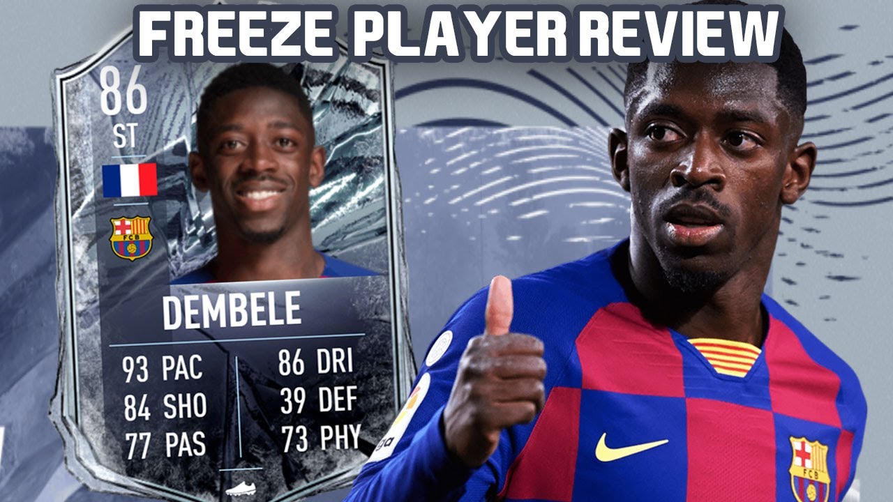 HE IS BROKEN! 86 FREEZE DEMBELE PLAYER REVIEW! FIFA 21 ULTIMATE TEAM