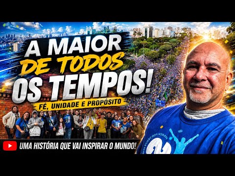 Participei do Maior evento cristão do mundo || MARCHA PARA JESUS 2026 ||