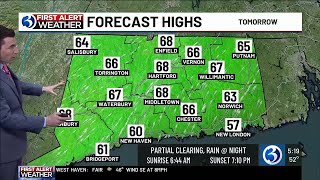 Technical Discussion Unseasonably Mild Tomorrow, Also Unsettled