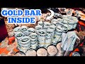 1 OUNCE GOLD BAR Inside The High Limit Coin Pusher Jackpot WON MONEY ASMR