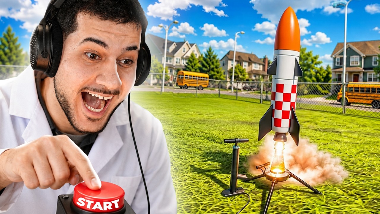 Ich Baue Raketen in meinem Garten!