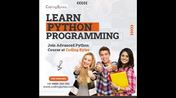 Python Online Course in India | Start Learning from Scratch | Join Coding Bytes
