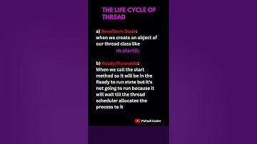 Life Cycle of Thread in Java | Java Interview Question 36 | Pahadi Coder