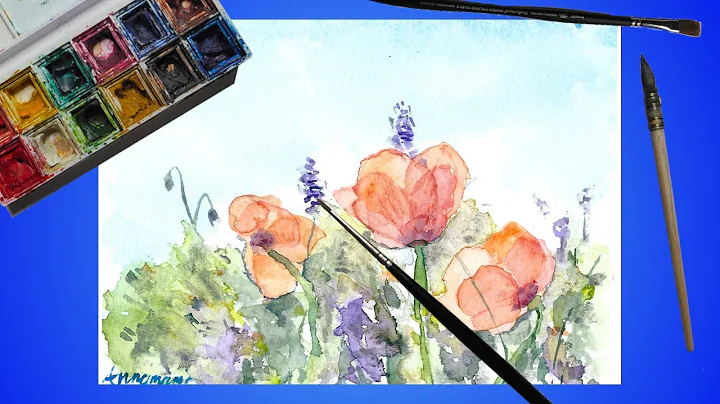 Instant poppies IMPROVISED (Playing around with wa...