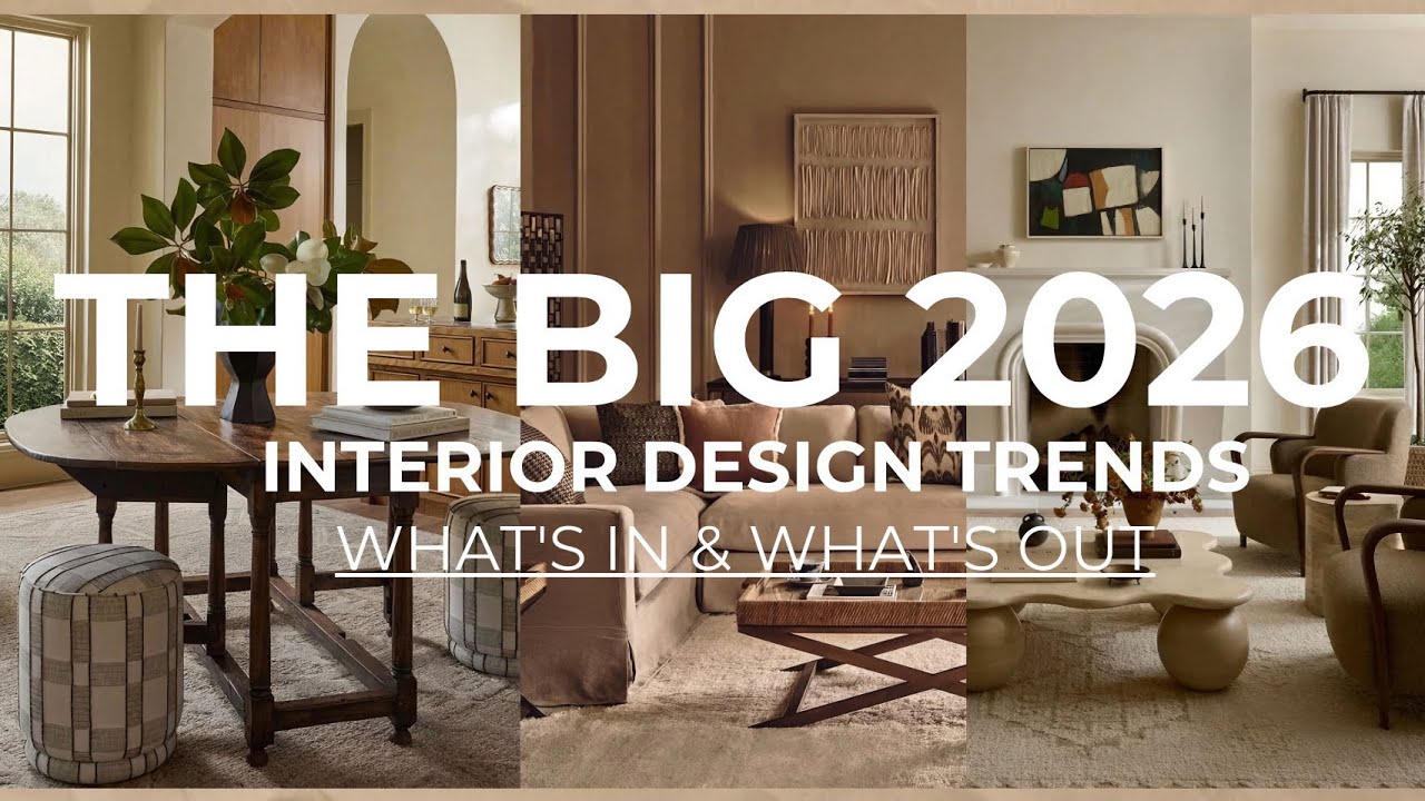 2026 Interior Design Shift: What’s Changing & Why - YouTube