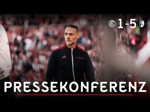 PRESSEKONFERENZ | Fortuna Düsseldorf vs. SC Freiburg 1:5 | Ende nach #F95SCF