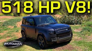 2022 Land Rover Defender 90 P525 V8 is totally stupid & simultaneously wonderful!