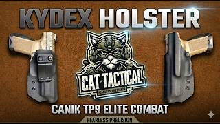 Custom Kydex Holster for CANIK TP9-Elite Combat