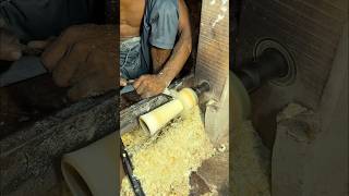 Amazing Step-by-Step Process of Making a Beautiful Bamboo Coke Glass!🥤🎋😱 #viral #handmade