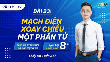 Bài 23: MẠCH ĐIỆN XOAY CHIỀU MỘT PHẦN TỬ | Khóa học lấy gốc vật lý 12| thầy Vũ Tuấn Anh - Vật lý