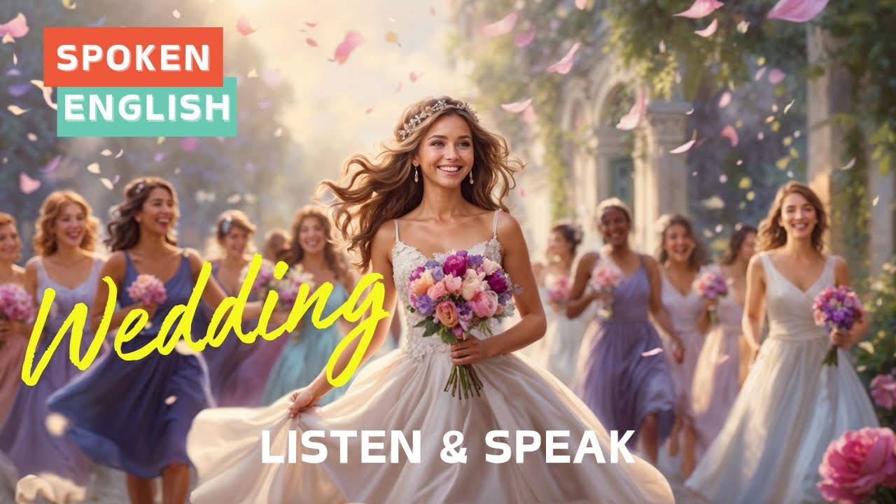 English Conversation For Wedding Scenes丨English Speaking Practice丨Learn English