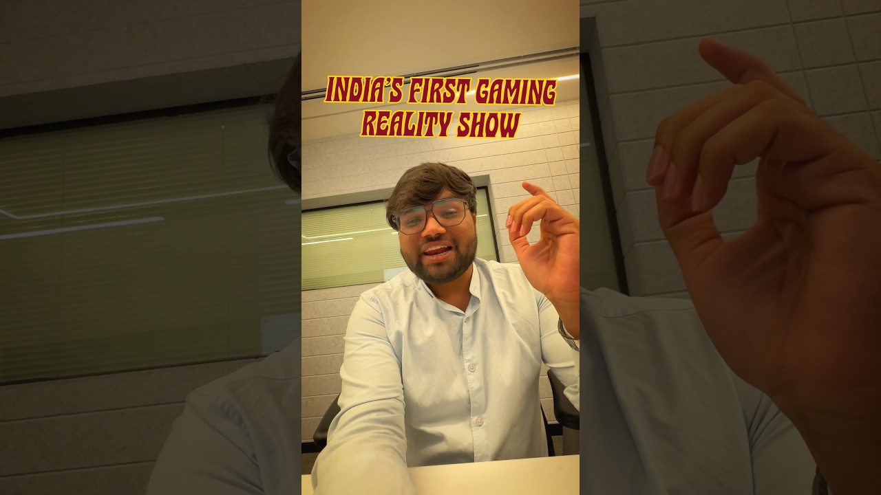 What was India's first gaming reality TV show?