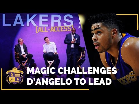 Magic Johnson Challenges D’Angelo Russell To Lead