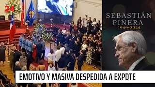 Thumbnail for La emotiva y masiva despedida a expdte. Piñera en el ex Congreso | 24 Horas TVN Chile