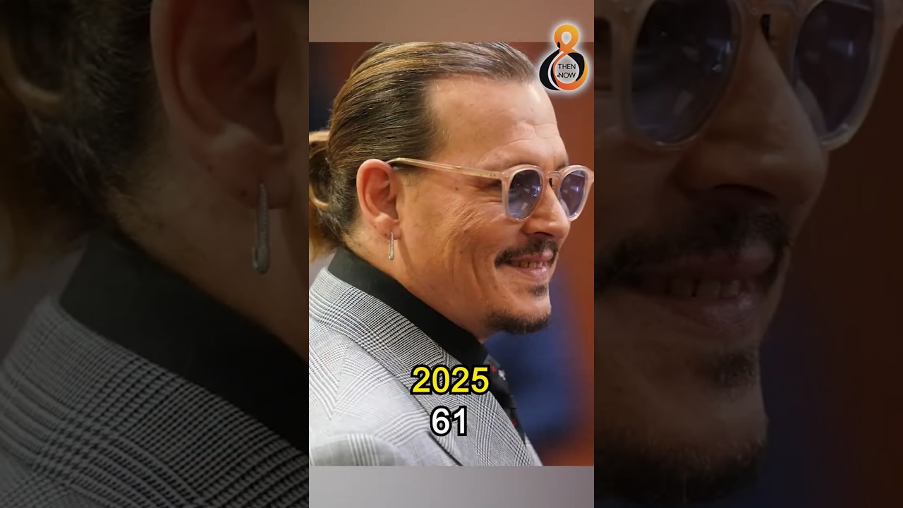 Captain Jack Sparrow Cast Then and now (2003 vs 2025) 