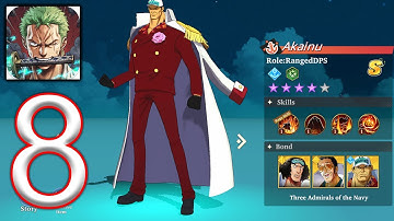 Pirate Crew: Next Chapter - Gameplay Walkthrough Part 8 - Akainu Impel Down (iOS,Android)