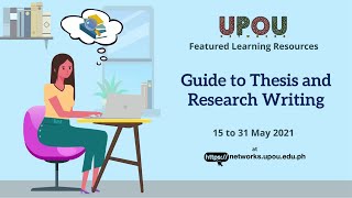 Featured Learning Resources - Guide to Thesis and Research Writing