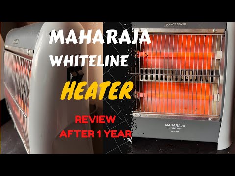 Maharaja Whiteline Plastic Quato 800 Watts Quartz Heater | Review of room heater for home