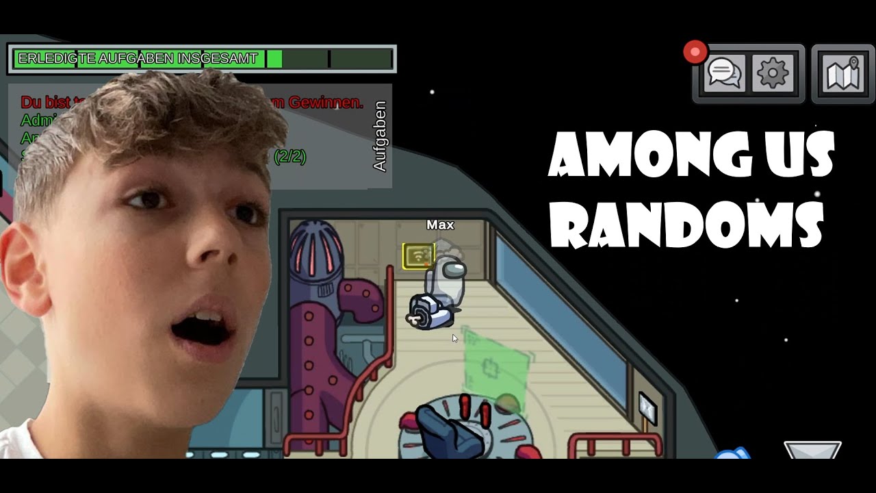 ICH SPIELE MIT RANDOMS AMONG US!  |  DEUTSCH