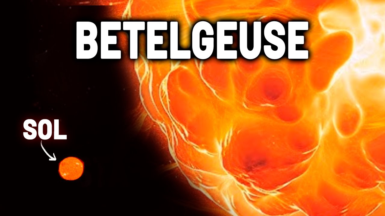 La Verdadera Escala De BETELGEUSE: La Estrella Monstruosa Que No Tiene Sentido | Para Dormir
