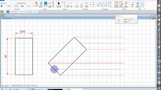 Drawing an ellipse in MicroStation Profile
