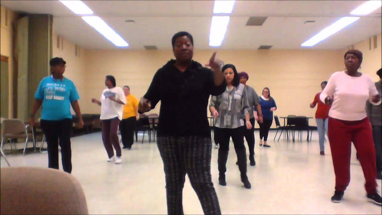 Backyard Party Line Dance - YouTube