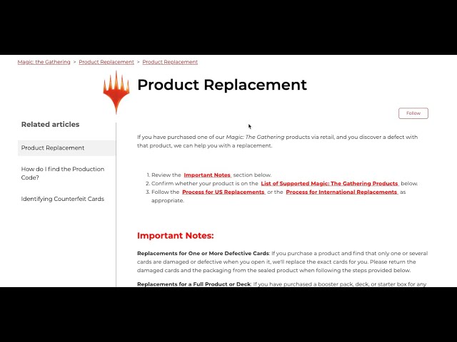 mtg damaged card replacement How To Replace Your Magic Cards With WOTC! | Magic: the Gathering