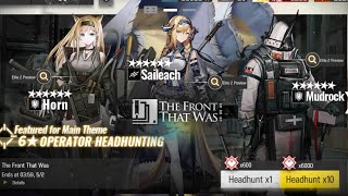 [Arknights] Pulling for Mudrock and Mlynar..