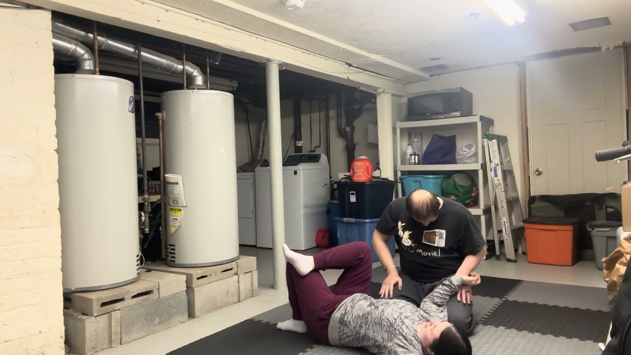 Teaching my wife how to wrestle as a blind person PT 2 