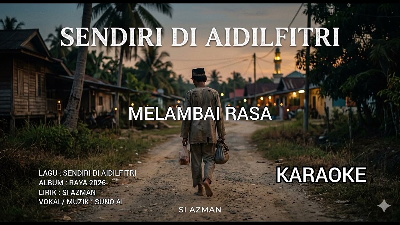 KARAOKE LAGU SENDIRI DI AIDILFITRI 