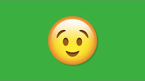 Green Screen Animated Winking Face imoji icon   Free Chroma key Effects