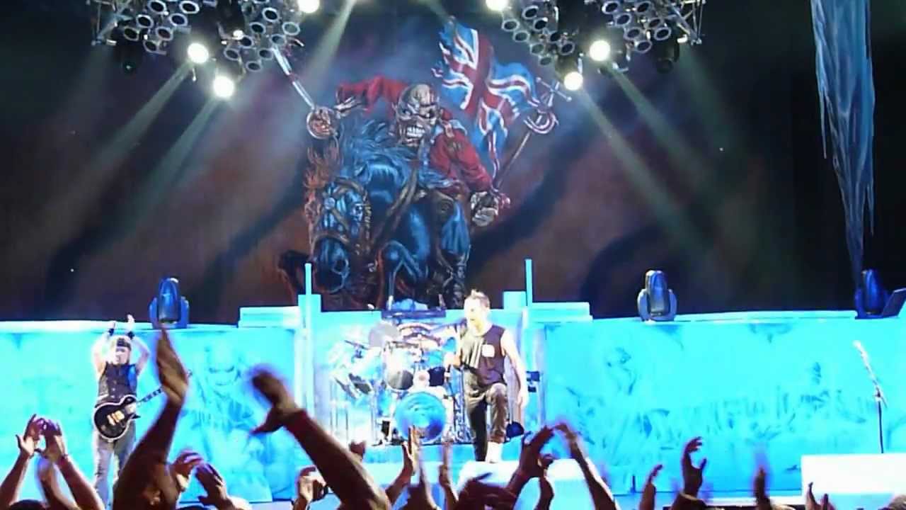 "Running Free" Iron Maiden at Tinley Park/Chicago/First Midwest Bank Amphitheater 7/5/2012.