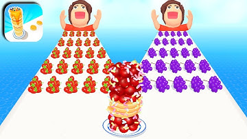 Pancake Run Games All Levels Walkthrough Gameplay iOS,Android Cake Runner New Le 1