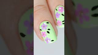Let them have florals 🌺🏵️🌷🌼 #nailart #nail #flowernails