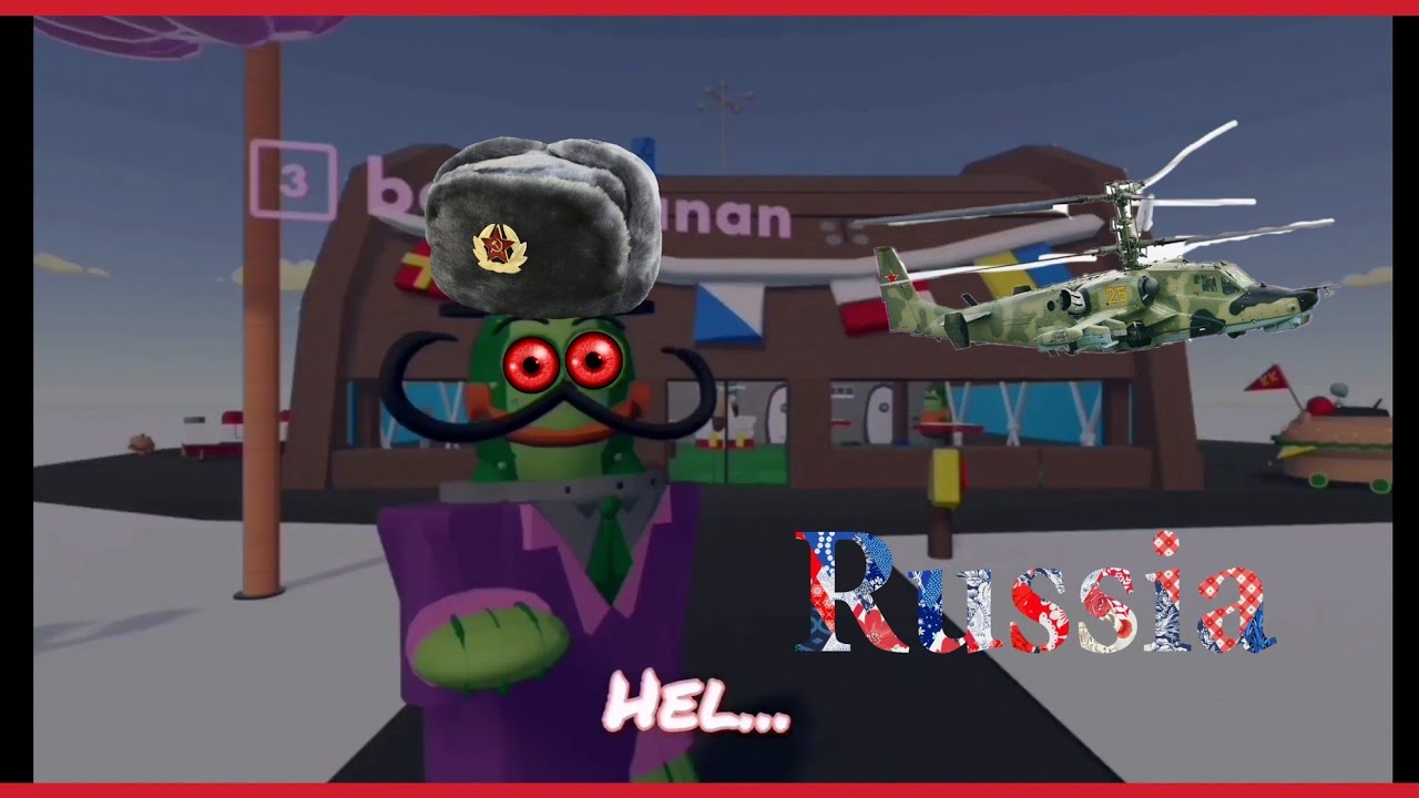 I met a Russian Pickle in Rec Room