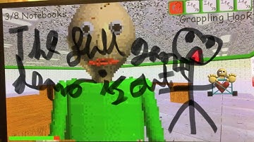 Haroon play Baldi basics full game demo and it has finally release