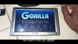 Sanyo Gorilla Car Navigator, Model: NV-SB510DT, Japan - YouTube