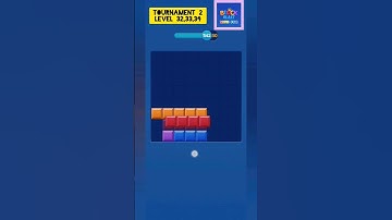 Block blast game level 32,33,34 tournament 2 #blockblast #puzzle #tetris #gaming #targetcollection