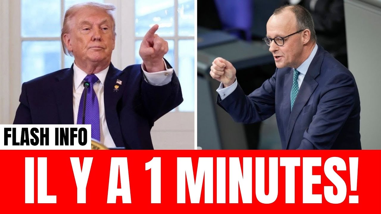 Ultimatum américain à Merz : un dénouement totalement inattendu