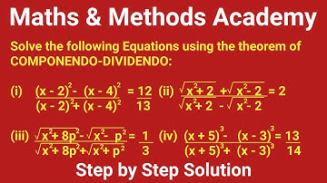 Componendo and Dividendo Rule Explained with Examples | Easy Math Trick | Simplify Algebra Quickly
