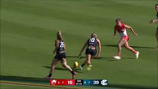 Mimi Hill - AFLW 2026 Round 9 Highlights - Carlton @ Sydney Swans