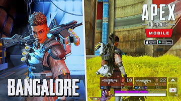 BANGALORE Gameplay - Apex Legends Mobile #2 (Android/IOS)