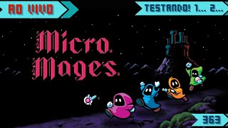 MICRO MAGES! Jogo "Novo" de NES! INÍCIO da GAMEPLAY. LONGPLAY. Testando... 1... 2... [🇧🇷/🇺🇸]