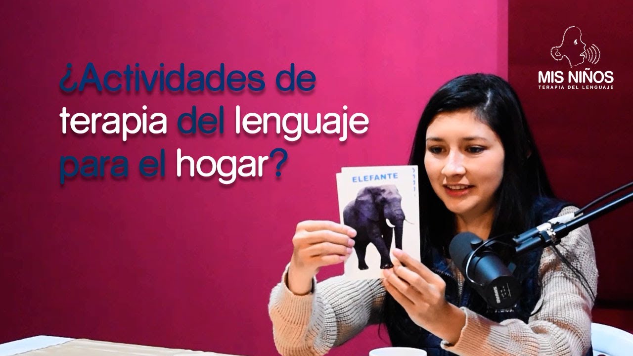 Terapia de lenguaje para niños de 4 a 5 años - YouTube