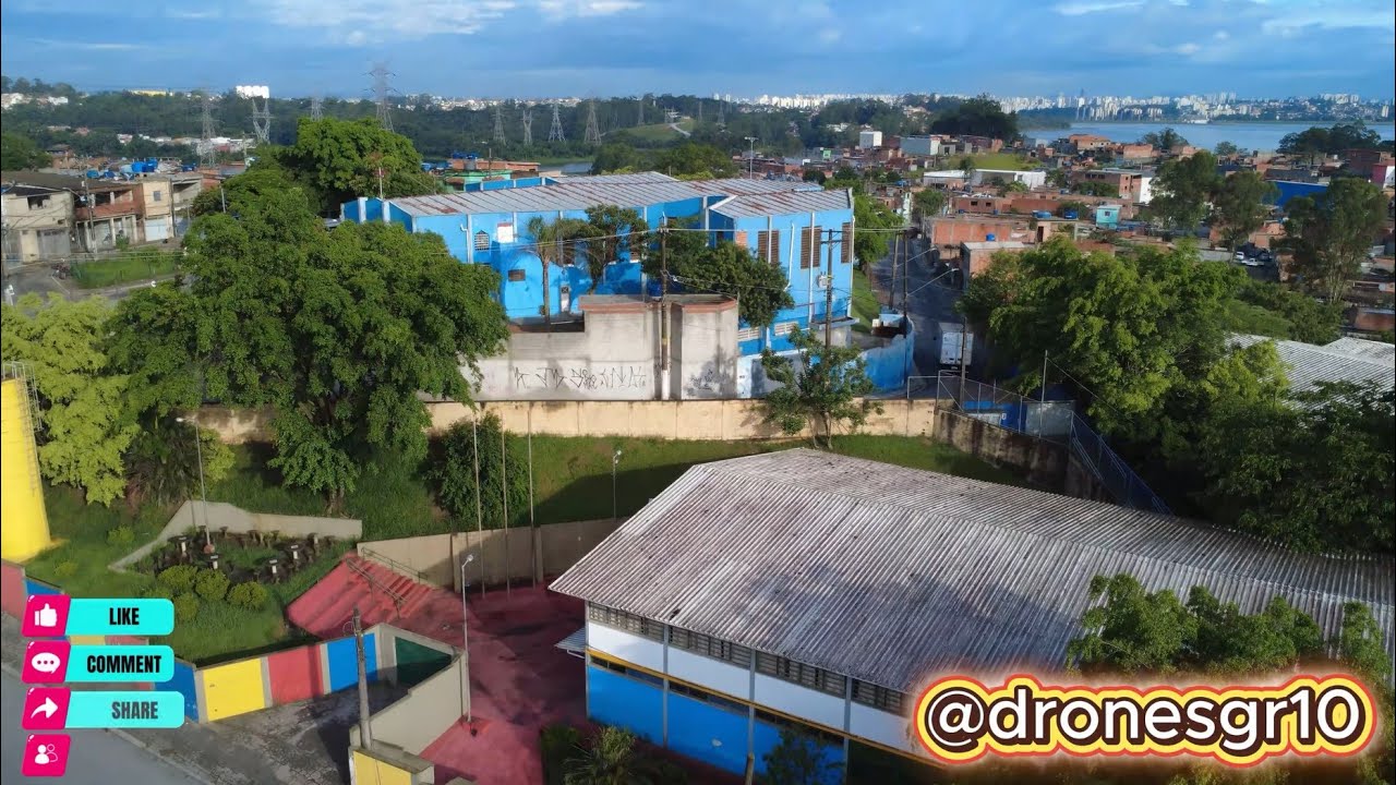 OBRAS PARQUE LINEAR, cantinho do Céu, gaivotas. 